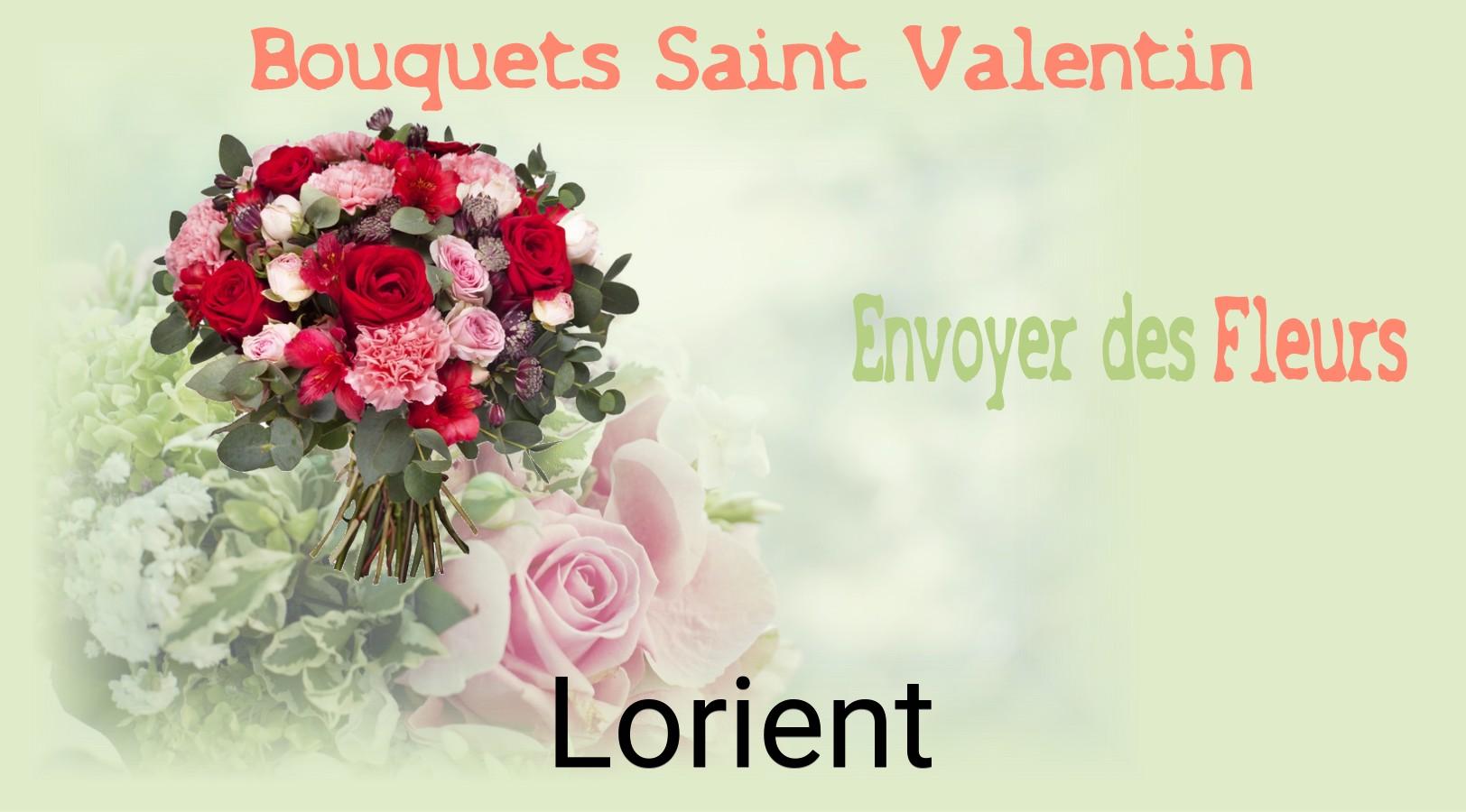 Roses de Saint-Valentin livrées à Lorient